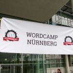 Herzlich Willkommen – Plakat des WordCamp Nürnberg 2016